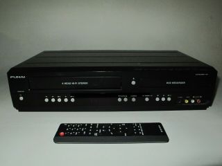 Funai Zv427fx4 A Dvd Recorder Player 1080p Dvd Vhs Combo W/ Remote