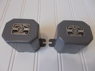 Pair (2) Utc S - 14 Single Ended Output Transformers For 2a3 Or 45 Tube Amplifier