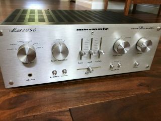 Marantz Model 1090 Console Stereo Amplifier,  Recapped,