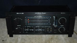 Sae 2100l Solid State Stereo Preamplifier - Amplifier Equalizer - Rack Mount