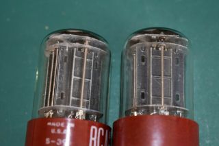 5692 (High Qual) 6SN7GT RCA NOS NIB Red Base Audio Receiver Vacuum Tubes 2