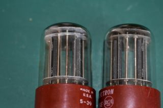 5692 (High Qual) 6SN7GT RCA NOS NIB Red Base Audio Receiver Vacuum Tubes 3