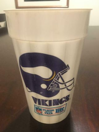 Vintage 1993 Minnesota Vikings Nfl Bowl Xxvii Lite Beer 12oz Plastic Cup