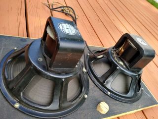 Matched Jensen A - 12 " Field Coil Speakers,  On Board