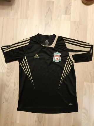 Adidas Liverpool Fc 2009 201 - Home Soccer Football Polo Shirt Jersey Size L Kid