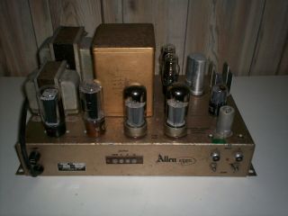 Allen Organ Kt88 Type 90 Tube Amplifier With Saratoga Transformer And Tubes