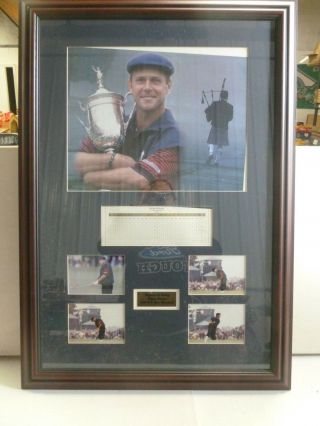 Payne Stewart 1999 Us Open Champion Framed Display