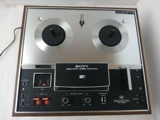 Sony Tc - 280 Reel To Reel 1973 4 - Track Stereo Tape Recorder Ferrite