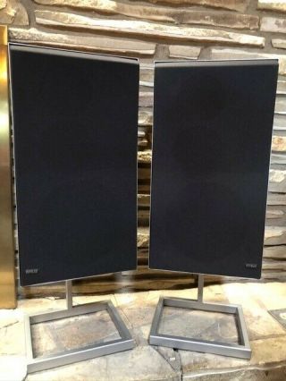 Bang & Olufsen Beovox S45 Speakers And Stands