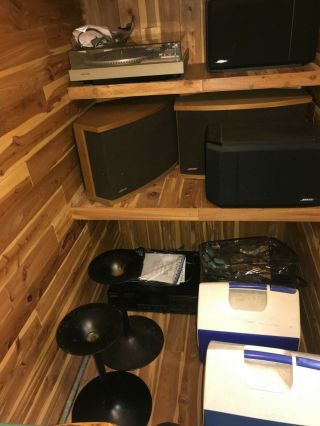 Bose 901 Series IV Speakers,  Active Equalizer & Tulip Stands - 2