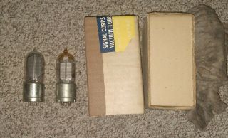 Matched Pair Nos Western Electric Vt - 1 / Vt1 / 203a Audio Tube 2