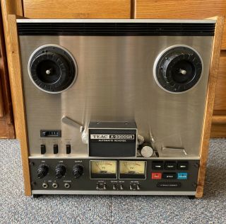 Teac A - 3300sr Reel To Reel Automatic Reverse 4 - Track Stereo