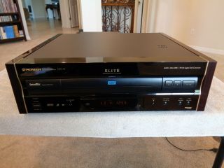 Pioneer Elite Dvl - 91 Cd Dvd Laser Disc Player With Remote
