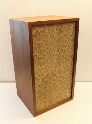 One Single Vintage Acoustic Research Ar 2a Speaker Tweed