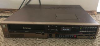 Sony Betamax Video Cassette Recorder Model Sl - 2410