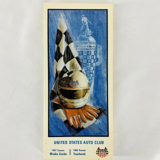 Usac United States Auto Club 1986 Season Yearbook Emerson Fittipaldi Penske