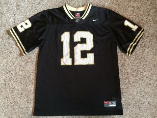 Purdue Boilermakers Nike 12 Football Jersey Sz Youth Large Curtis Painter