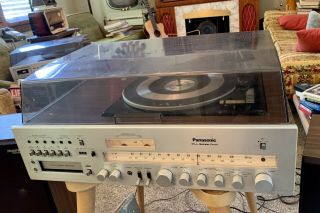 Panasonic Record Player 8 - Track Recorder Am - Fm Stereo Se - 5808 Restored See Video