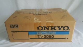 Onkyo Ta - 2060 Cassette Deck With Box