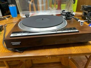 Onkyo Cp - 1260fquartz - Locked Direct - Drive Fully - Automatic Turntable