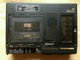 Marantz Pmd430 Professional Portable Stereo Cassette Recorder,  Ampex 672 Tapes