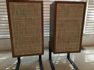 Dynaco A - 25 Vintage Speakers,  Pair,  10” Woofer,  2.  25” Mid - Tweeter,  Great Condtn