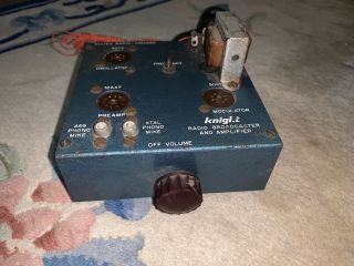Vintage Allied Radio Knight - Kit Wireless Broadcaster - Amplifier