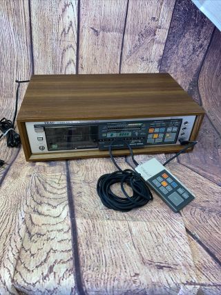 Vintage Teac V - 95rx Auto Reverse Cassette Deck With Remote