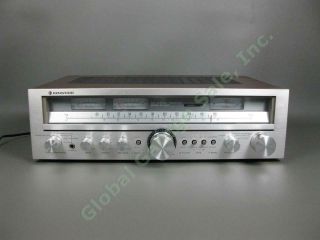 Vintage 1979 Kenwood Model Kr - 5010 Am - Fm Stereo Tuner Amplifier Receiver