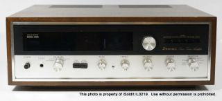 Sansui Model 2000 Receiver Solidstate Am Fm Stereo Tuner Amplifier W/ Wood Grain