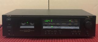 Nakamichi Cr - 3a Discrete Head Cassette Deck Ffw & Rewind Work Only