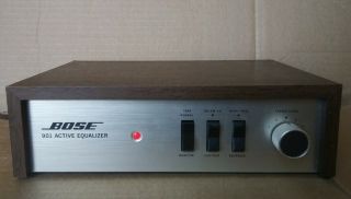 Vintage Bose 901 Series Ii Active Equalizer Rare