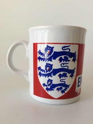 England Cricket Team Coffee Cup Three Lions Logo Made in England 3