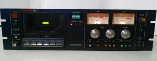 Tascam 112 Cassette Deck Recorder Rack Mount -
