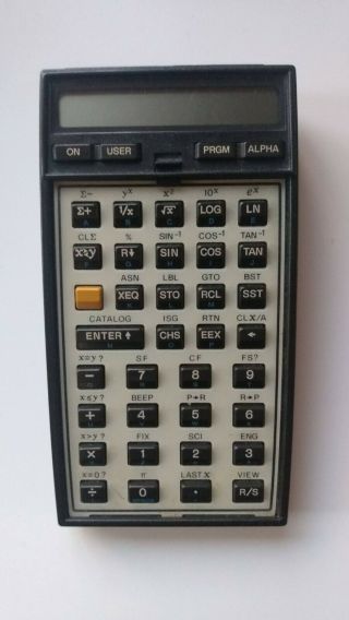 Hp 41 Cv Calculator (gently) With Case And Batteries