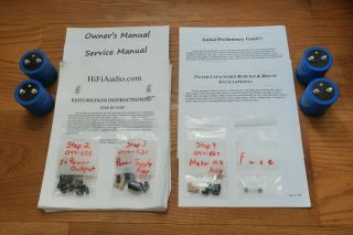 Mcintosh Mc2125 Amp Amplifier Rebuild Restoration Recap Service Kit Fix Repair