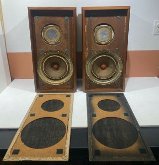 Vintage Klh Model Seventeen Speakers,