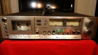 Vintage Aiwa Ad - 6700u Stereo Cassette Deck,