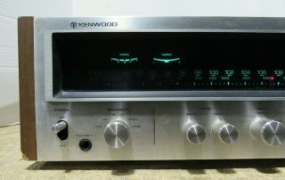 Vintage Kenwood KR - 6400 Solid State AM/FM Stereo Tuner Receiver 45W Per Channel 2