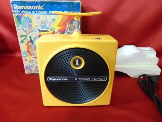 Panasonic Rq - 830s Vintage Portable 8 - Track Player W/ Power Cord
