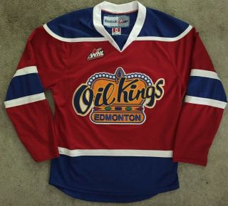 Edmonton Oil Kings Whl Chl Mens Small Reebok Hockey Jersey