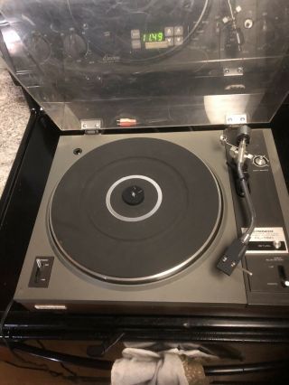 Pioneer Pl - 115d Turntable Auto Return Player W/ Instructions
