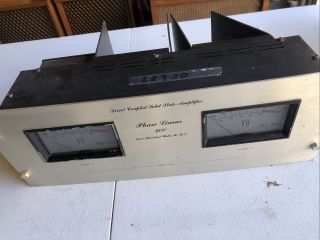 Vintage Phase Linear Model 400 Power Amplifier Amp Or Not