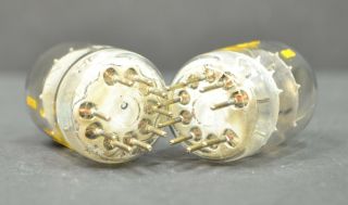 WESTERN ELECTRIC WE - 417 STRONG MATCHED PAIR - DATE CODES FROM 1960 ' s 3