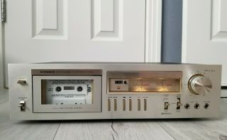 Pioneer Ct - F550 Stereo Cassette Tape Deck (rec Issues)