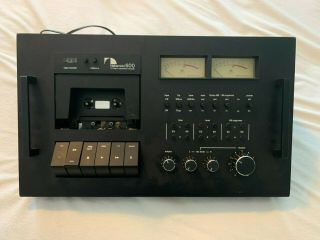 Nakamichi 600 2 Head Cassette Deck With Cover