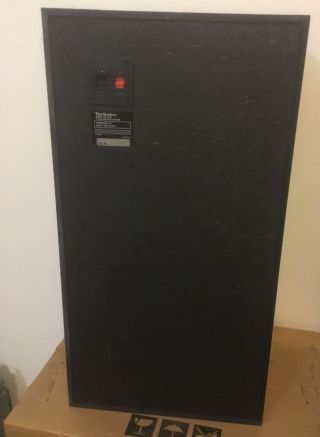 Vintage Technics SB - K476 Speakers 3 Way 8 Ohm 150W In Un Opened Box 2