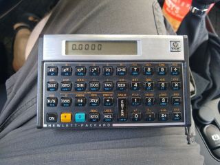 Hewlett Packard Hp 11c Scientific Calculator W/case Made In Usa