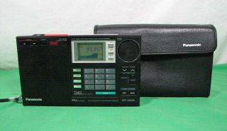 Panasonic Rf B65 Am Fm Lw Sw Shortwave Pll Synthesized Radio W Case Vtg Japan