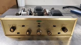 Vintage Hh Scott 99 - D 6l6 Pp Mono Tube Amplifier